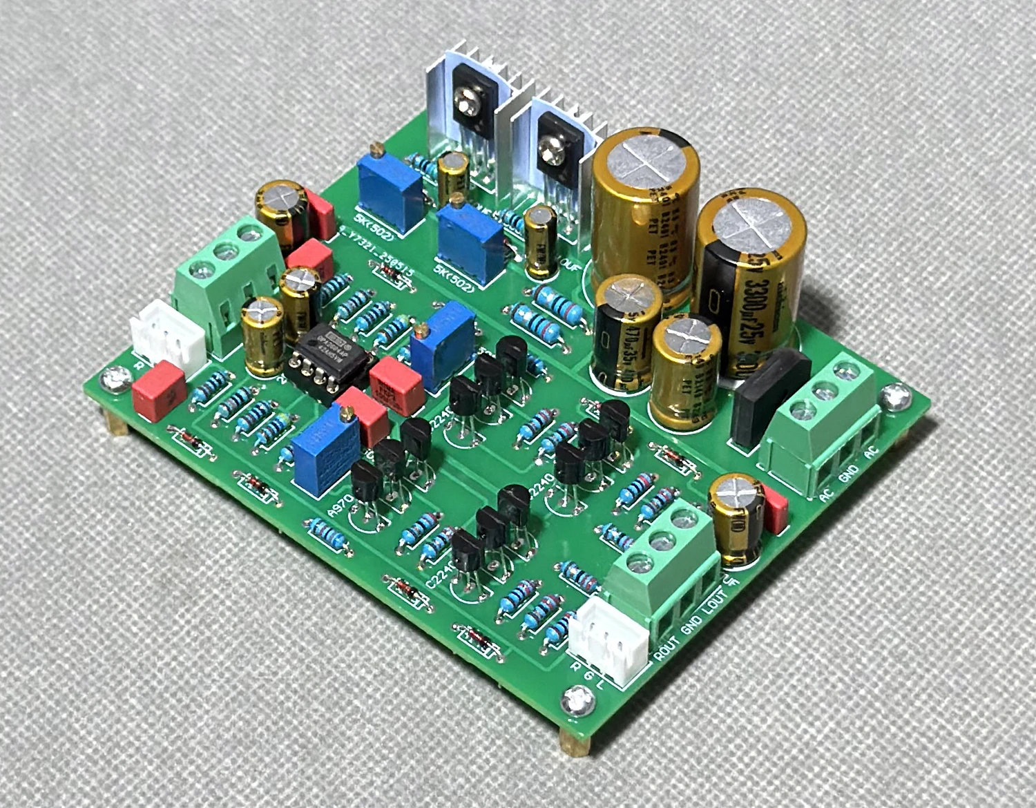 مرجع خط مالان محسّن OPA2604AP عازلة لوحة تضخيم الإشارة قبل المرحلة اللوحة النهائية