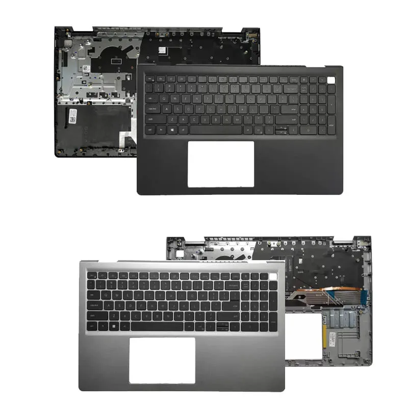 

New For Inspiron 15 3510 3511 3515 3520 3521 3525 Laptops Palmrest Upper Cover Keyboard Replacement 054WVM 0HRHC5