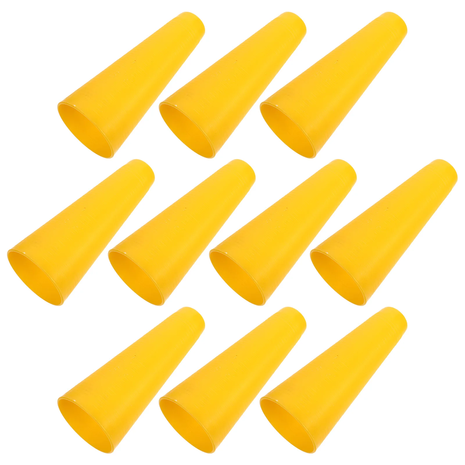 

10pcs Textile Yarn Winding Tubes Plastic Tapered Spools For Sewing Embroidery Crochet Knitting Craft Diy Supplies Yellow