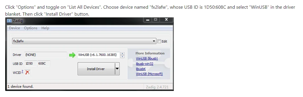 DLA Logic Analyzer ARM FPGA Debugging Tool Protokollanalyse 24 MHz Abtastrate 8 Kanäle Open Source Sigrok PulseView – Detail 6