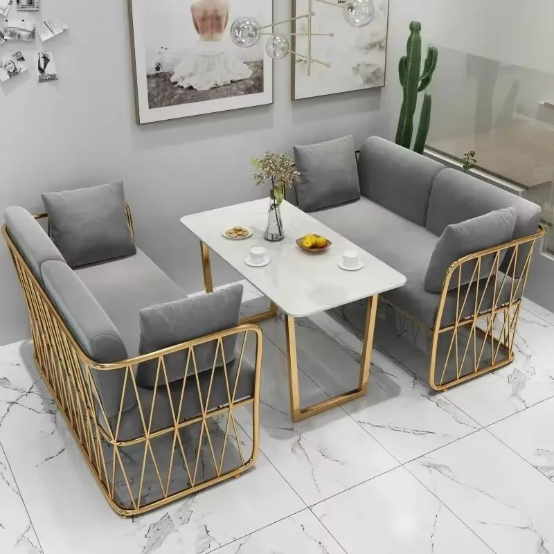 Modern Double Beauty Salon & Film Studio Chair for Dining for Dessert Milk Tea Shops Coffee Shops Restaurants