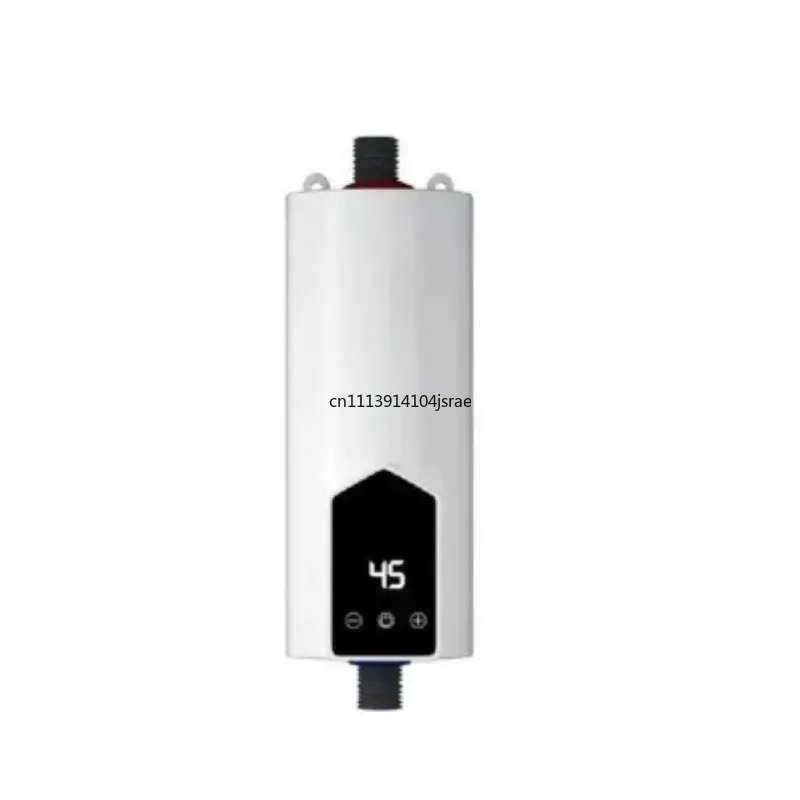 220V 5500W EU Plug Instant Water Heater, Portable Tankless Electric Hot Water Heater for Bathroom Shower & Kitchen Household Use