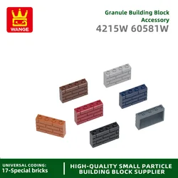 Wange 52Pcs/Lot 4215W 60581W 2x4 Thick Wall Building Blocks MOC House Contruction Compatible with Bricks Children Toys Gift