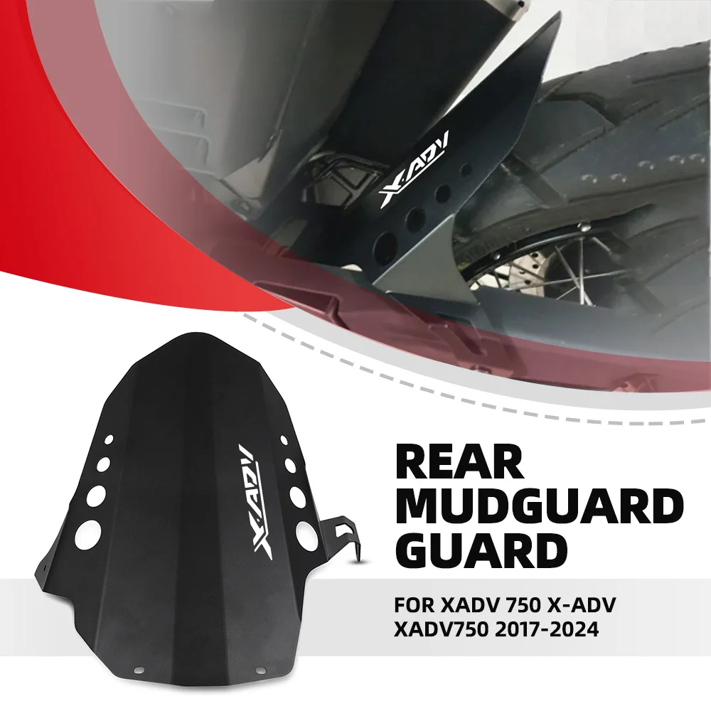 

Motorcycle Rear Fender Mudguard Mud Splash Guard Cover For Honda XADV 750 X-ADV XADV750 2017 2018 2019 2020 2021 2022 2023 2024