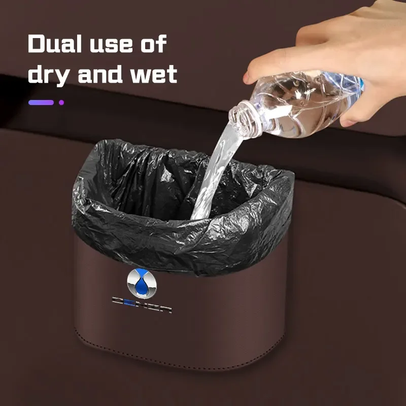 For BYD Denza D9 N9 GT N7 X N8 B5 B8 2025+ Car Interior Storage Box Door Side Tissue Cup  Phone Case Multi-function Organizer