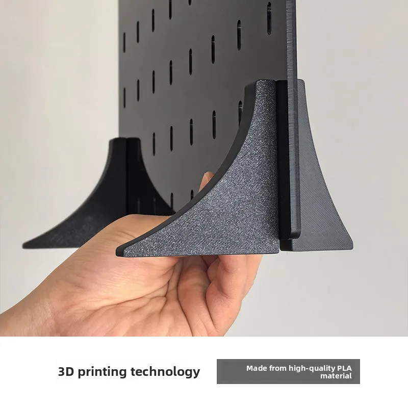 3D Printed Hole Board Stand Desktop Decoration Accessories No Drilling Required Family Storage Organizer Hole Board image 3