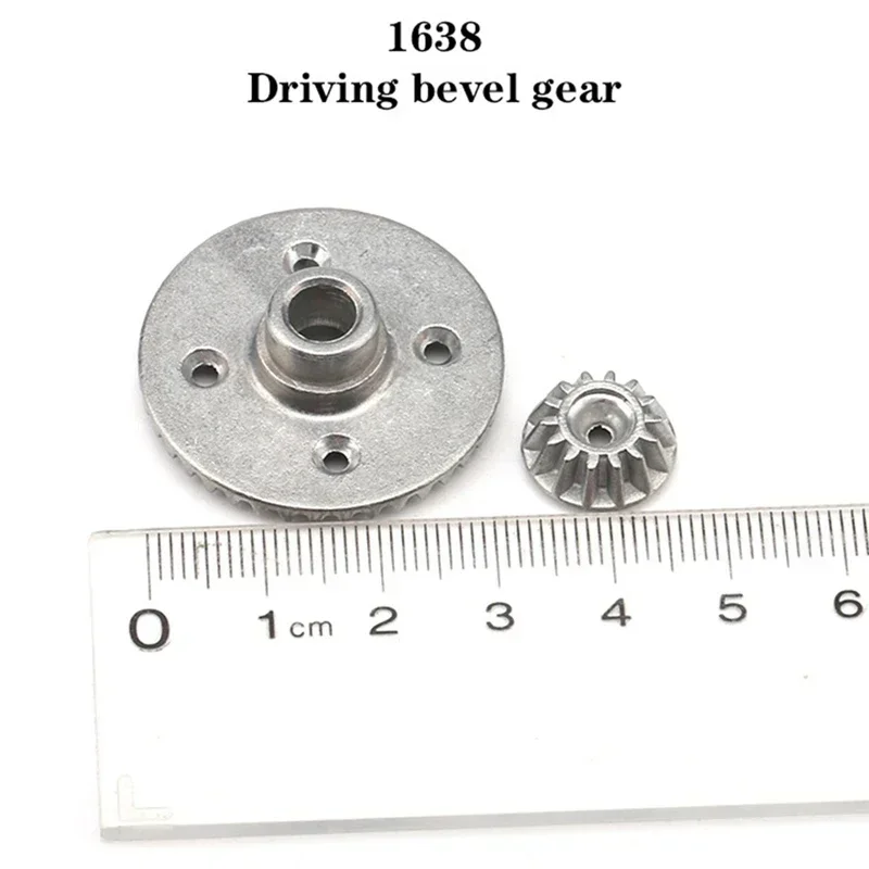 Metal Differential Driving Gear 12401-1638 for Wltoys 104009 12402-A 12401 12402 12403 12404 12409 RC Car Upgrade Parts