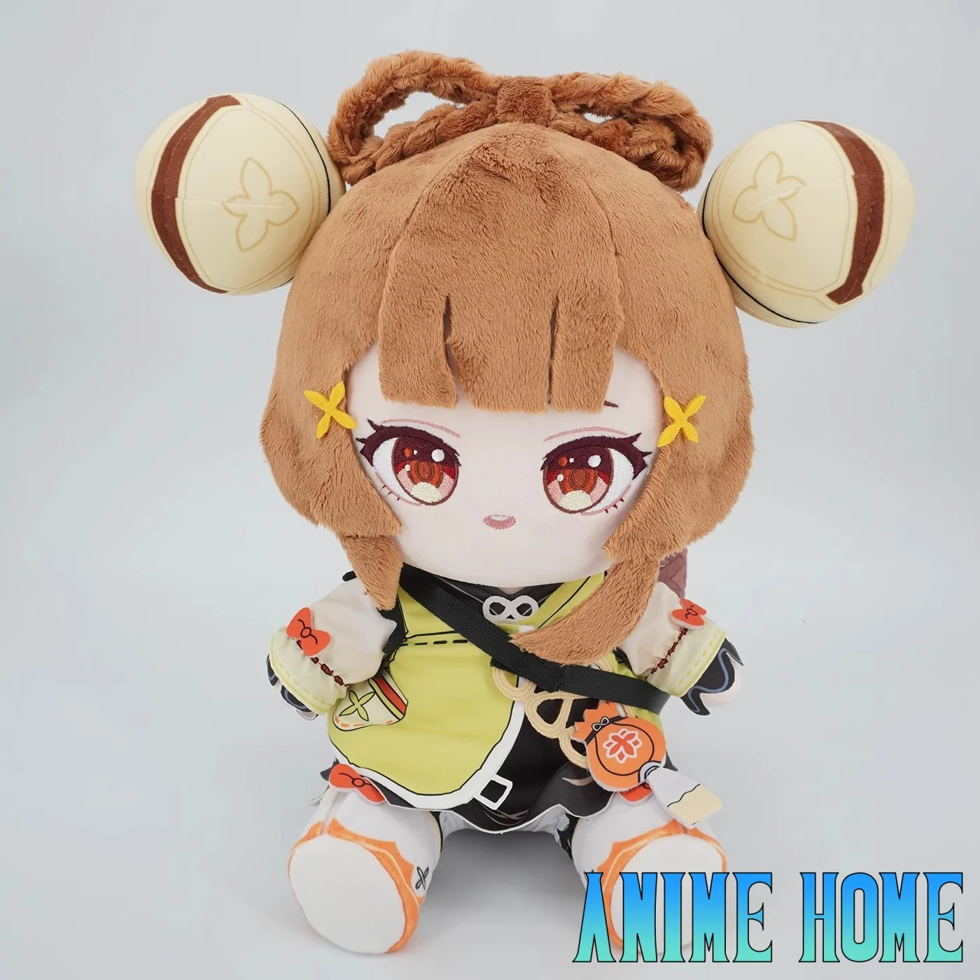 

Plushie Game Genshin Impact Yaoyao 30cm Doll Toy Sitting Bone Body Clothes Costume Dress Up Game Cosplay Fan Gift