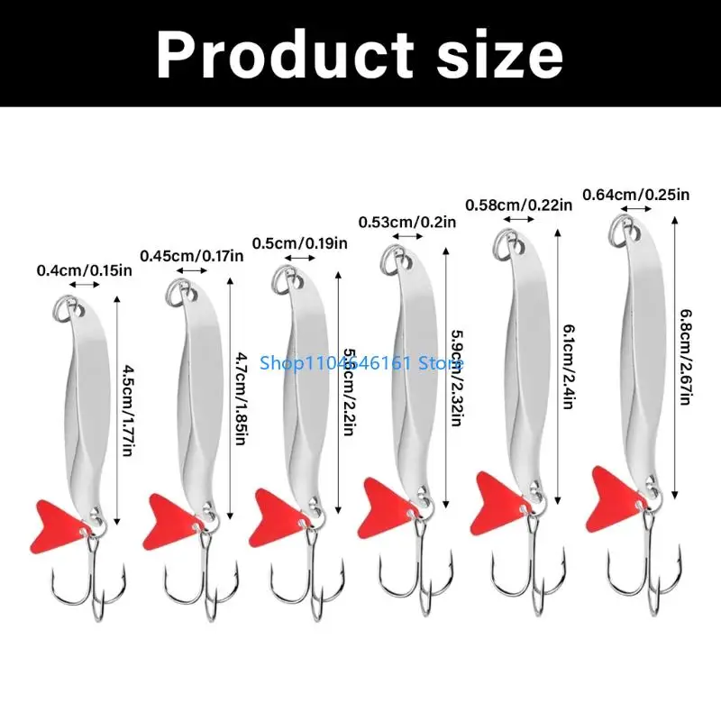 Köder mit Haken Hartfischerei Köder
