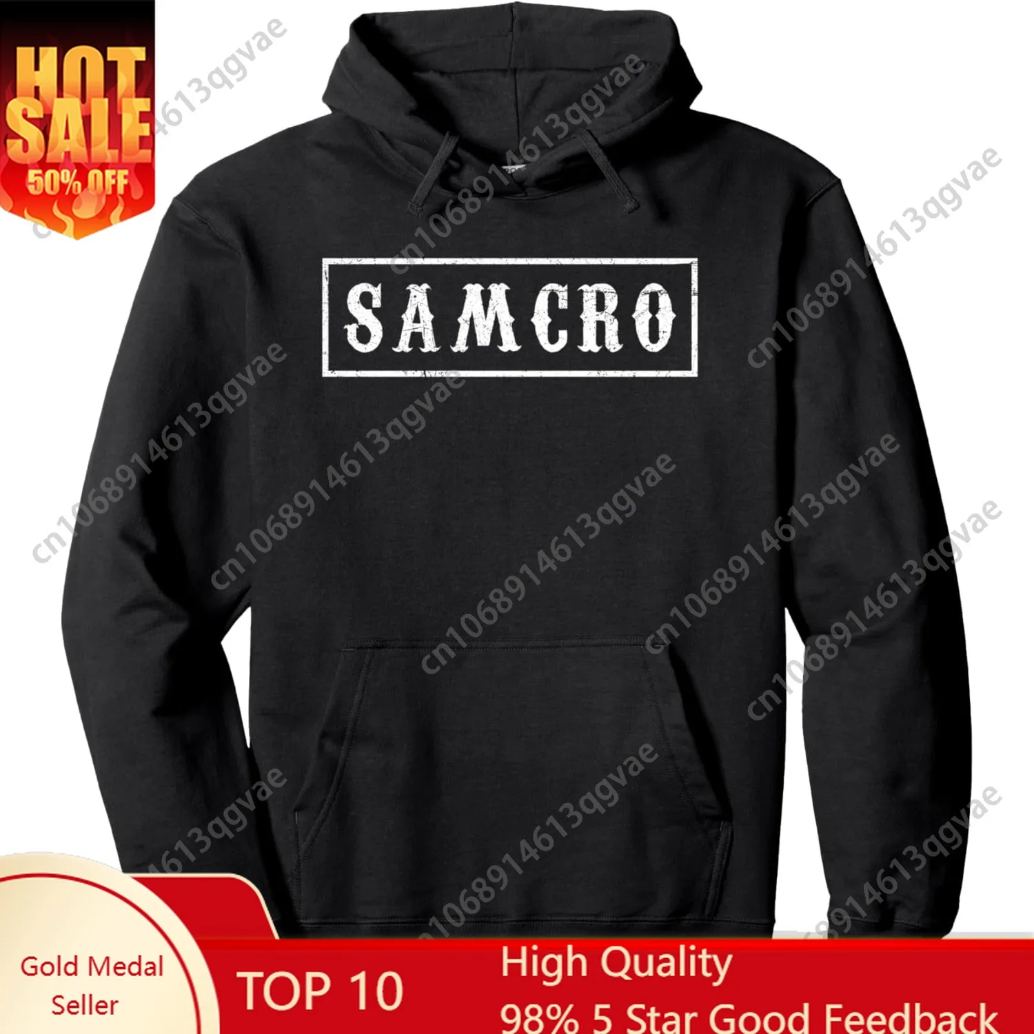 

SAMCRO MOTORCYCLE CLUB BIKER Pullover Hoodie