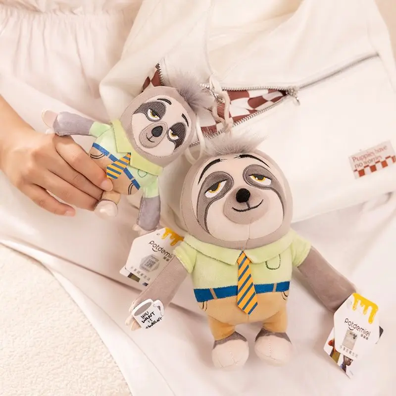 الأصل ديزني Zootopia الشكل نيك جودي الشكل أفخم شغل المفاتيح على ظهره قلادة زوجين على ظهره ديكور الدمى صبي فتاة الهدايا