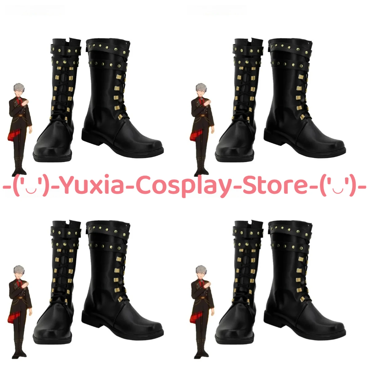 

Юксиакосплей! Ансамбль Звезд! Сена Изуми, обувь для косплея, реквизит для игрового персонажа, ботинки из искусственной кожи, карнавальный костюм на Хэллоуин