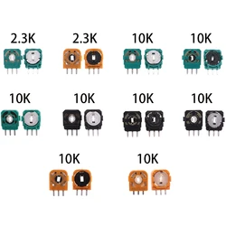 10pcs For ps 5 Replacement Joystick Axis Analog Sensor For PS5 PS4 Controller 3 Pin Mini Micro Switch Button