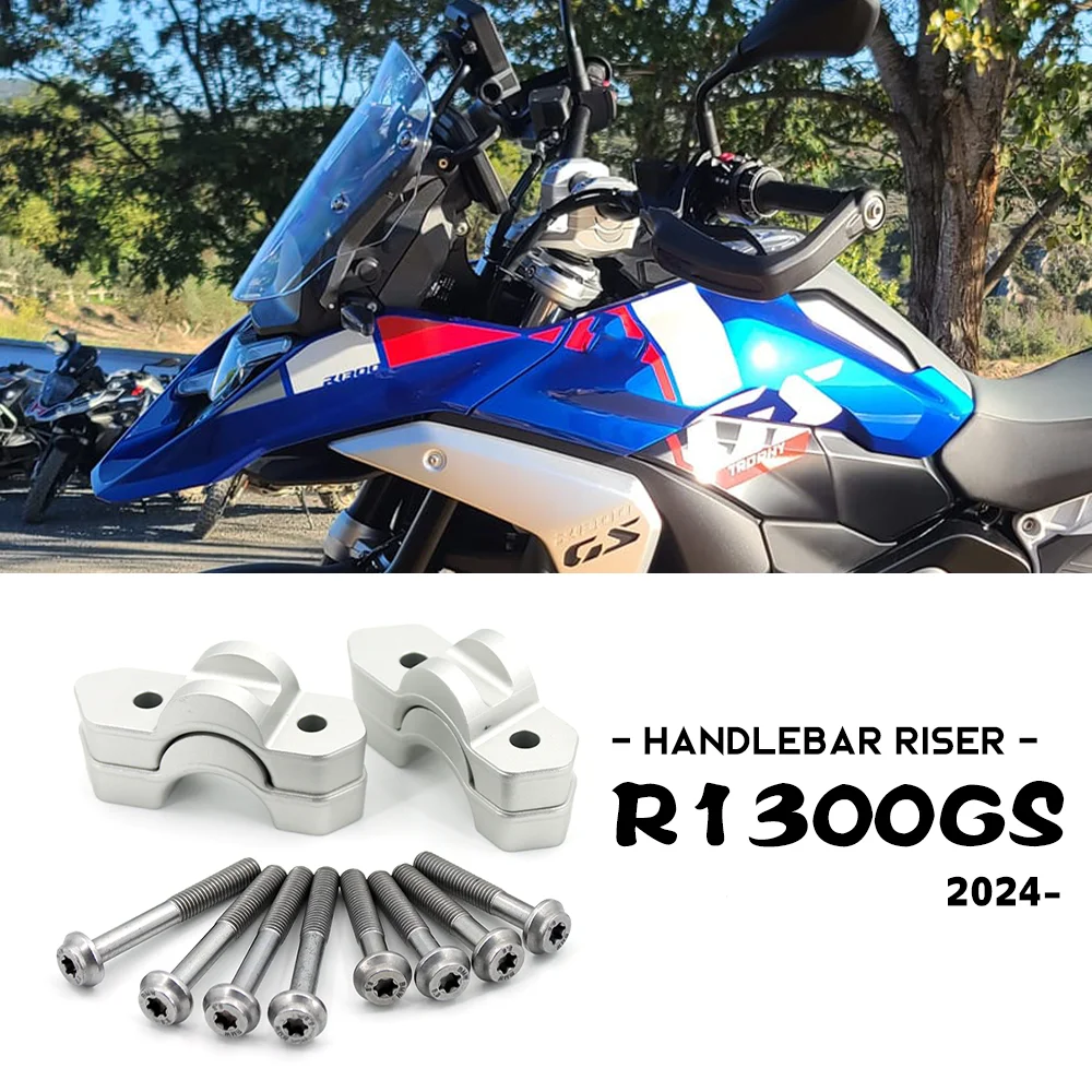 

R1300GS R 1300 GS Accessories Motorcycle Handlebar Riser Lifting Handlebar Clamp Extend Adapter for BMW GS1300 R1300GS Parts