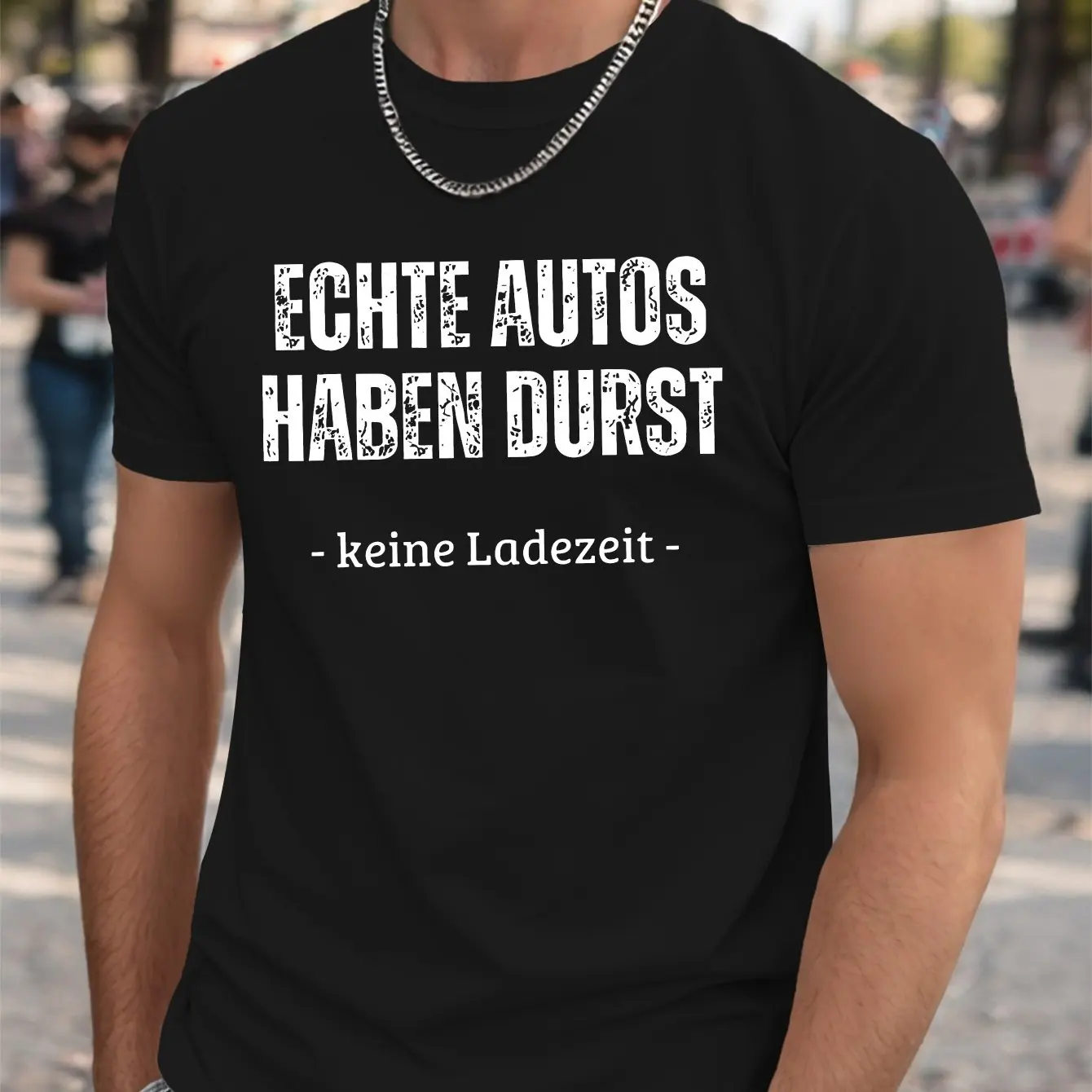 Men's Funny German Car Summer Fashion T-Shirt 