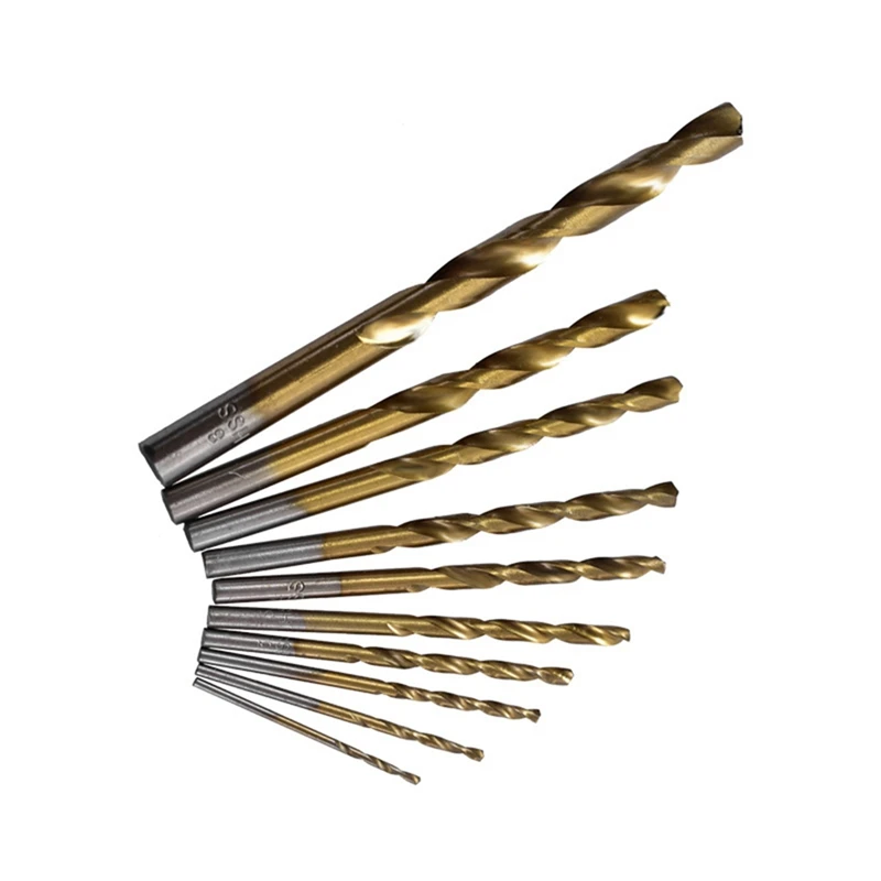 31Pc Drill Bit Assembly Carpenter's Household Punching Tool Twist Drill Flat Drill Construction Drill Screwdriver