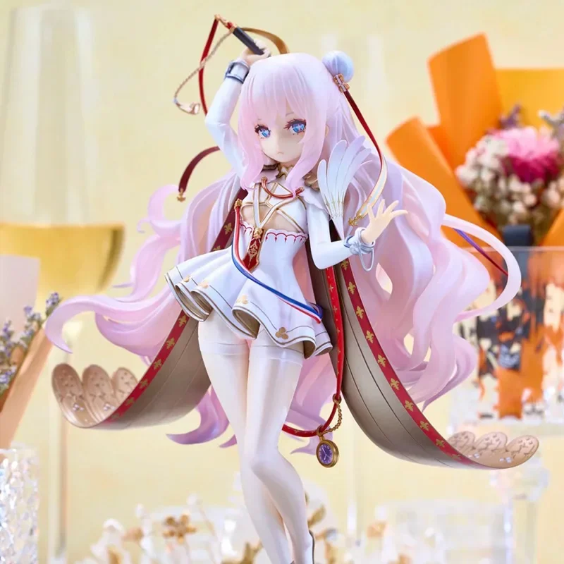 25cm Game Azur Lane Le Malin Anime Action Figures Kawaii Beauty Statue Collectible Kawaii Ornaments Model Desk Decoration Gifts