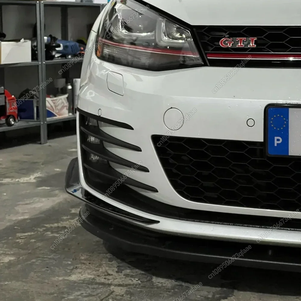 

Для VW Golf 7 MK7 GTI GTD 2012-2017 передний бампер, боковое вентиляционное отверстие, Canard, противотуманная фара, впускная рамка, решетка, разветвитель, комплект тюнинга