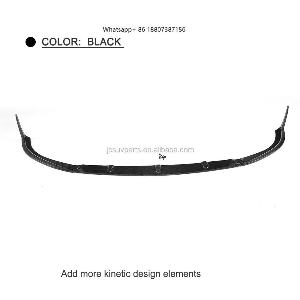 

W205 C63 Carbon Fiber Front Bumper Lip Splitter forMercedes Ben Z C-Class C205 forAMG Coupe 2-Door 2015-2017