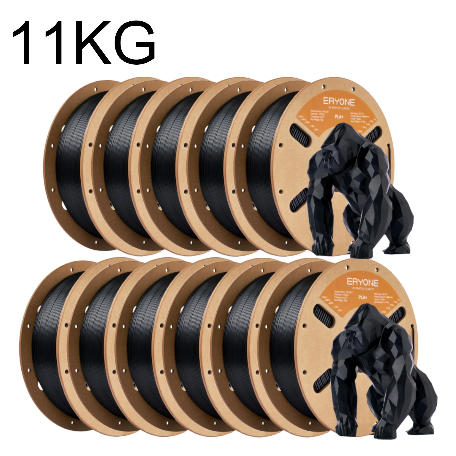 ERYONE PLA+ Filament 1.75mm +/-0.03mm, Filament do drukarek 3D PLA Plus PLA+