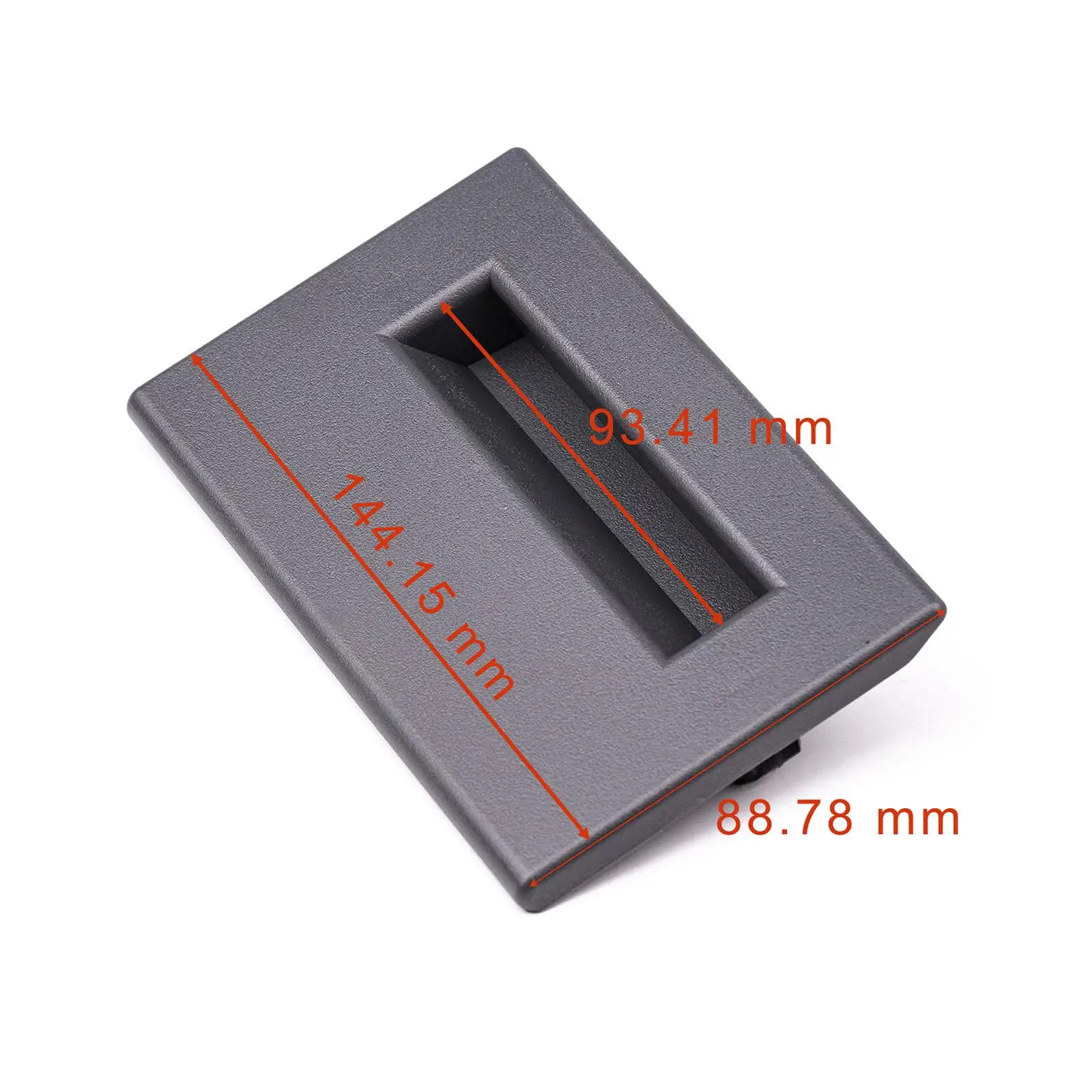 Gray Dashboard Fuse Panel Cover Sturdy Plastic Easy Install Car Interior Part Professional Automotive Spare for Vehicle