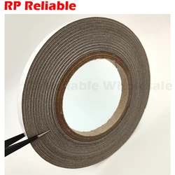 2mm Thick, 10mm wide, 5Meters Long/roll Conductive Foam Strip Gasket for EMI Shielding, EMC I/O LCD, Single Adhesive