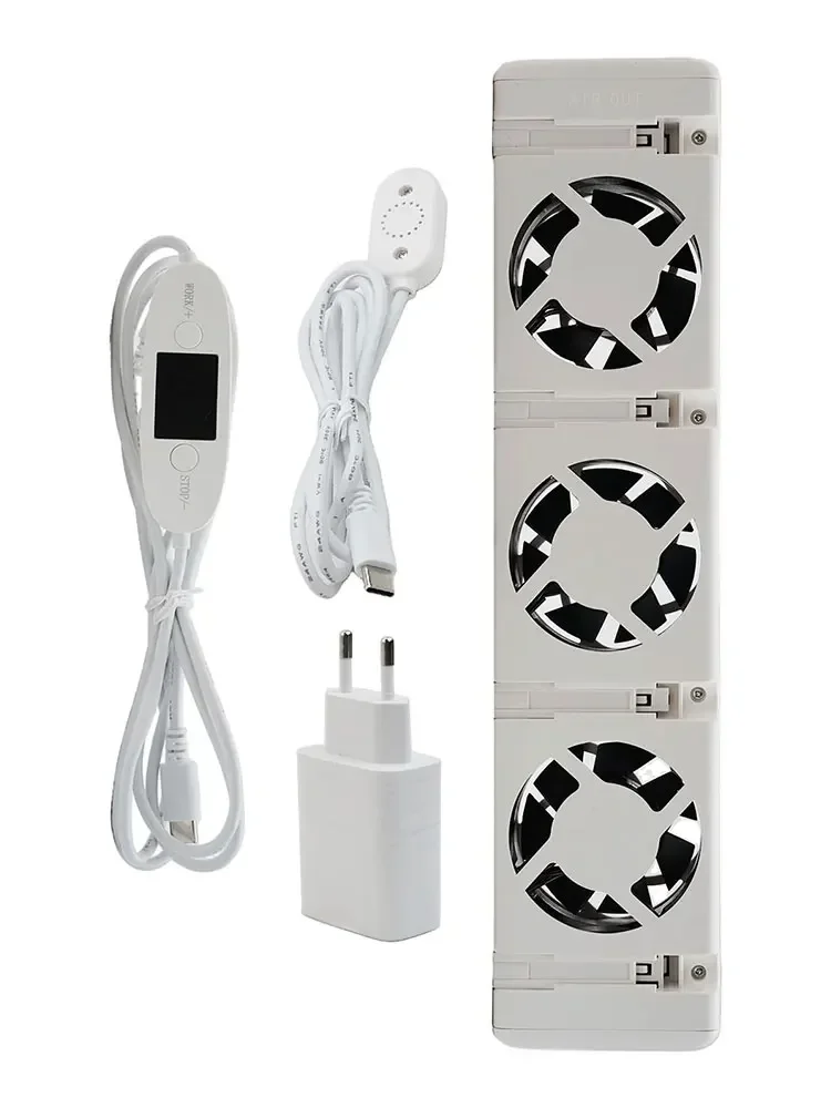 Energy Saving Fan Radiator Booster Improved Heat Distribution Safety Certification Silent Drive Thermostat Switch Winter Heating