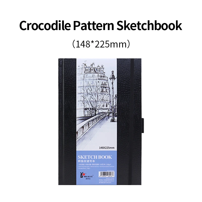 MIKAILAN A4 A5 A6 Schetsboek Hand Schetsen Tekening Notebook Journal Planner Student Kunstenaar Schilderen Art Supplies 80 Vel 130g