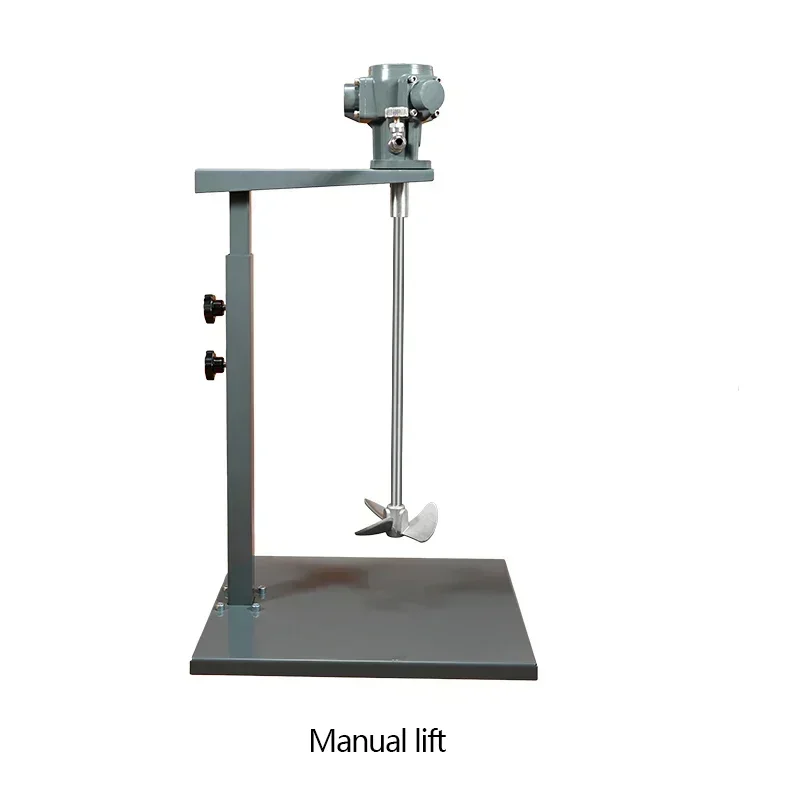 5 แกลลอนผสมใบพัดสแตนเลส PNEUMATIC Mixer Manual Lift เครื่องผสมสีผสมสีเครื่องมือ Dps-5sj