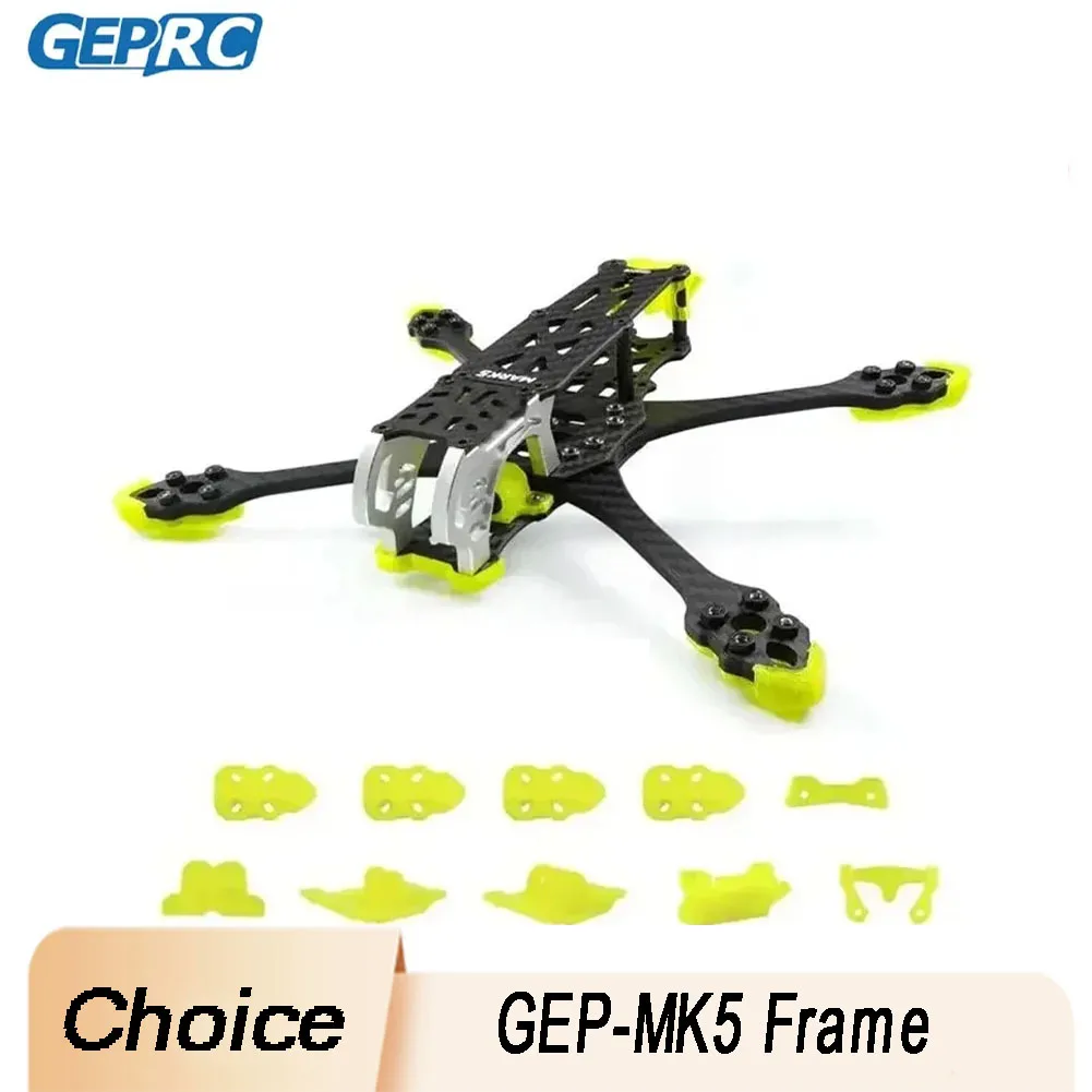 

Mark5 HD Pro GEP-MK5 5 Inch Freestyle Frame Upgrade TPU Kits Wide X Arm High Strength For DIY FPV Racing Enthusiasts