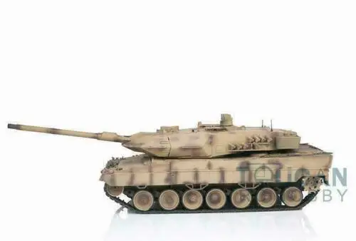 1/16 HENG LONG 7.0 Leopard2A6 zbiornik RC 3889 W/ 360 rewolwerowy odrzut lufy Panzer samochód TH17645-SMT4