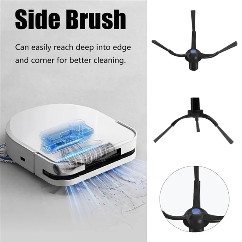 

Replacement Parts For Ecovacs DEEBOT X5 PRO Omni Robot Vacuum Cleaner Roller Side Brush HEPA Filter Mop Pad Dust Bag