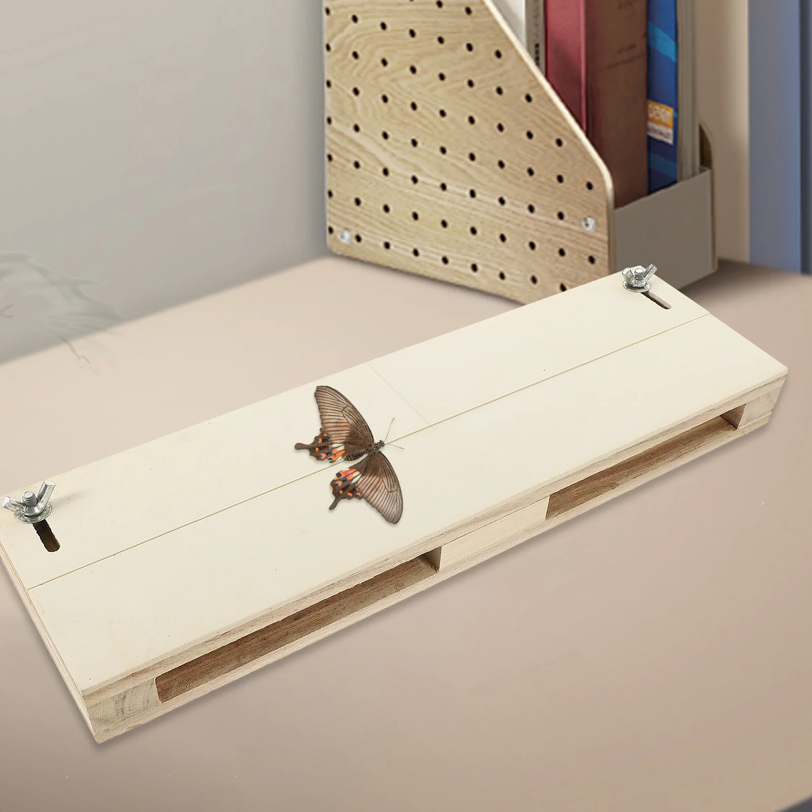 

Butterfly Spreading Wing Display Board Specimen Tool PVC Lightweight Experiment Teaching Aid Insect Pinning Board For