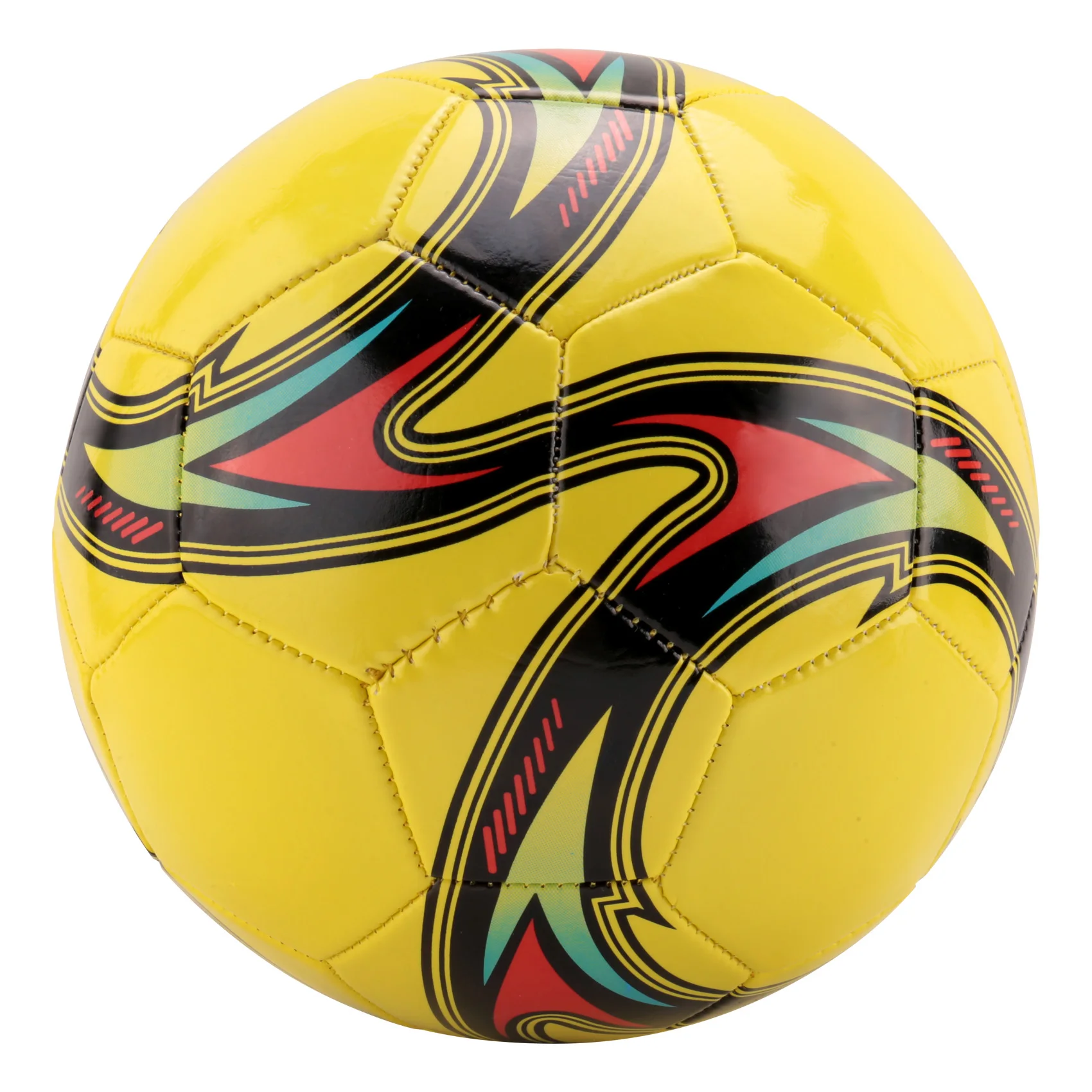 Bola Sepak Kulit B48B-Train Ukuran 5, Bola Latihan Pertandingan, Anti Selip, Untuk Pertandingan Sepak Bola Indoor dan Outdoor