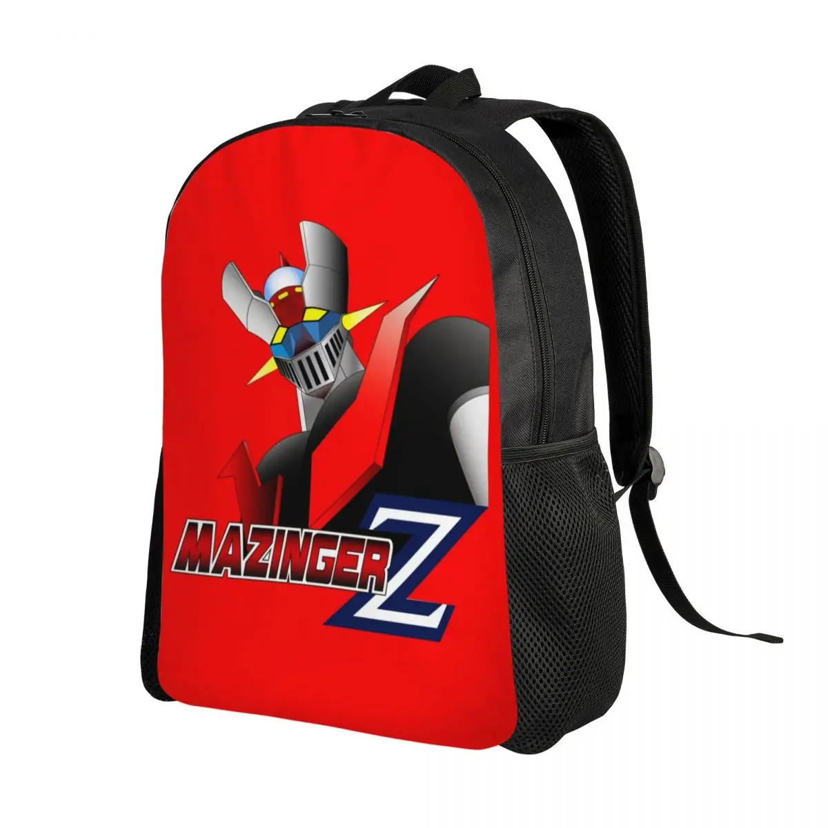 Mazinger Z Laptop Backpack Women Men Fashion Bookbag for School College Student UFO Robot Anime Manga Bag