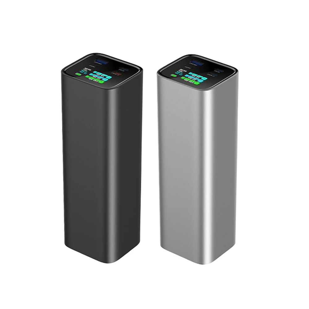 PD3.1 140 Вт Power Bank 27000 мАч ЖК-TFT цветной экран 2C1A порт ноутбук телефон дрон камера портативная двунаправленная быстрая зарядка