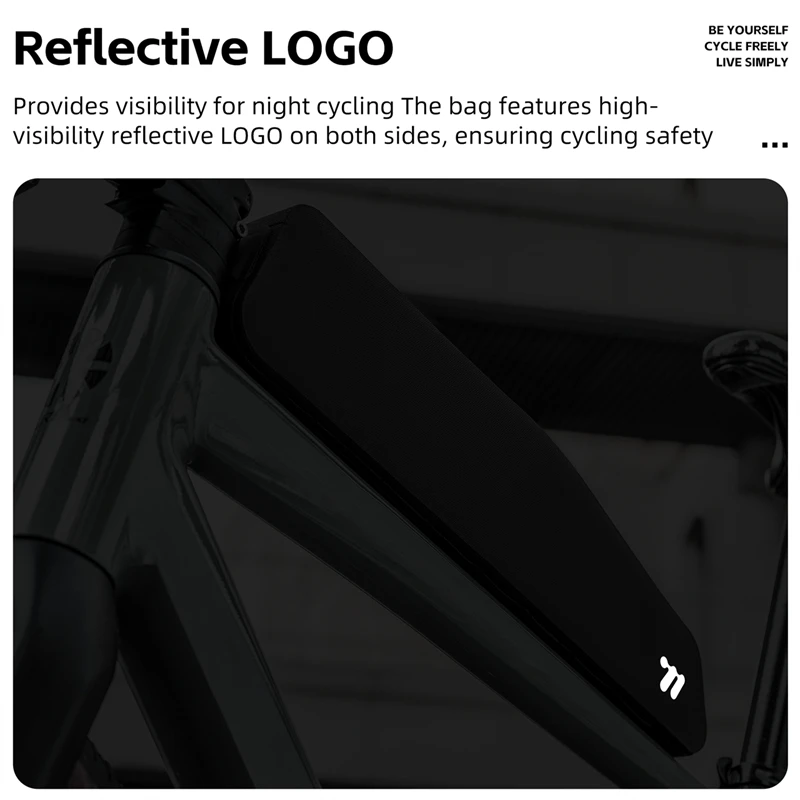 

WEST BIKING Bicycle Top Tube Bag Extended Waterproof MTB Road Bike Front Frame Bag Portable Bicycle Tool Bag Cycling Accessories