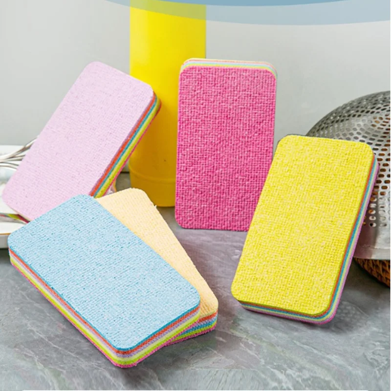 12-layer washable dishcloth, special absorbent brush cloth for cooking pots, dry and wet dual-purpose tearable kitchen towel