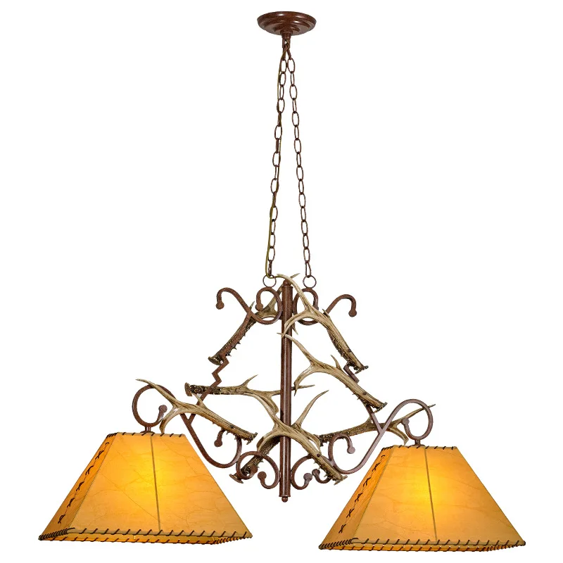 

Sheepskin, chandelier, restaurant, Chinese style, creative, teahouse, homestay, lamps