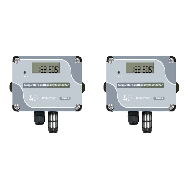 Sensor Suhu dan Kelembapan ABKO-2X RS485 Modbus RTU, Sensor Suhu Digital Industri dan Transmitter Kelembapan