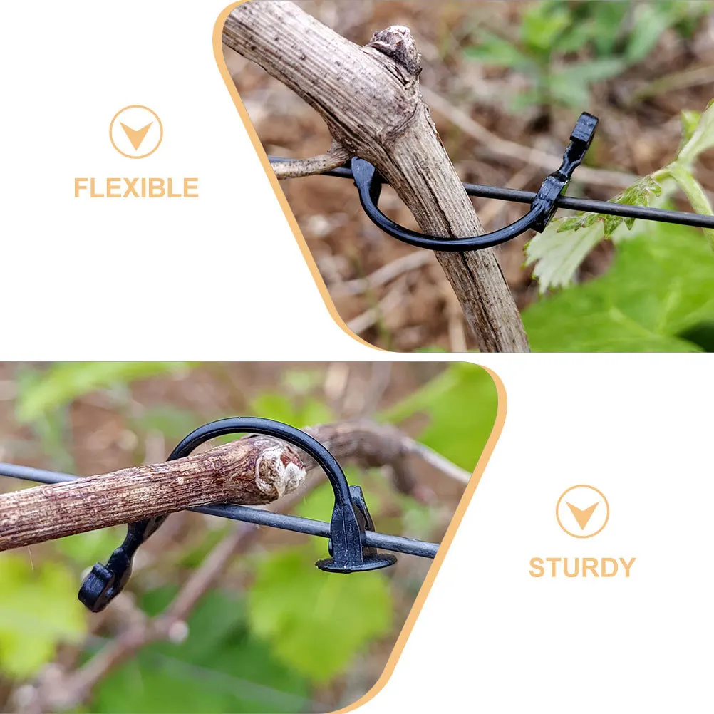 

Plant Clips For Stem Support Trellis Clamps Plastic Vine Clamps Grape Tomato Climbing Plants Garden Supplies
