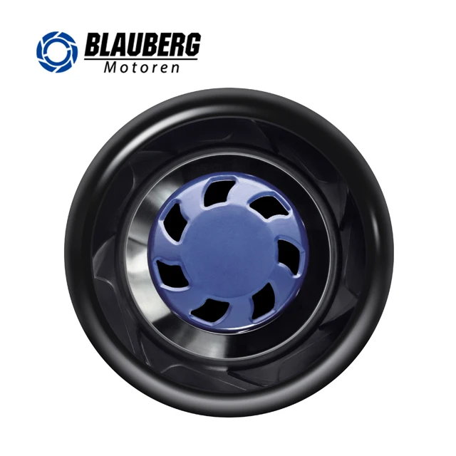 Blauberg Industrial DC Radial Blower Fan for High Pressure Air Purifier Exhaust Systems