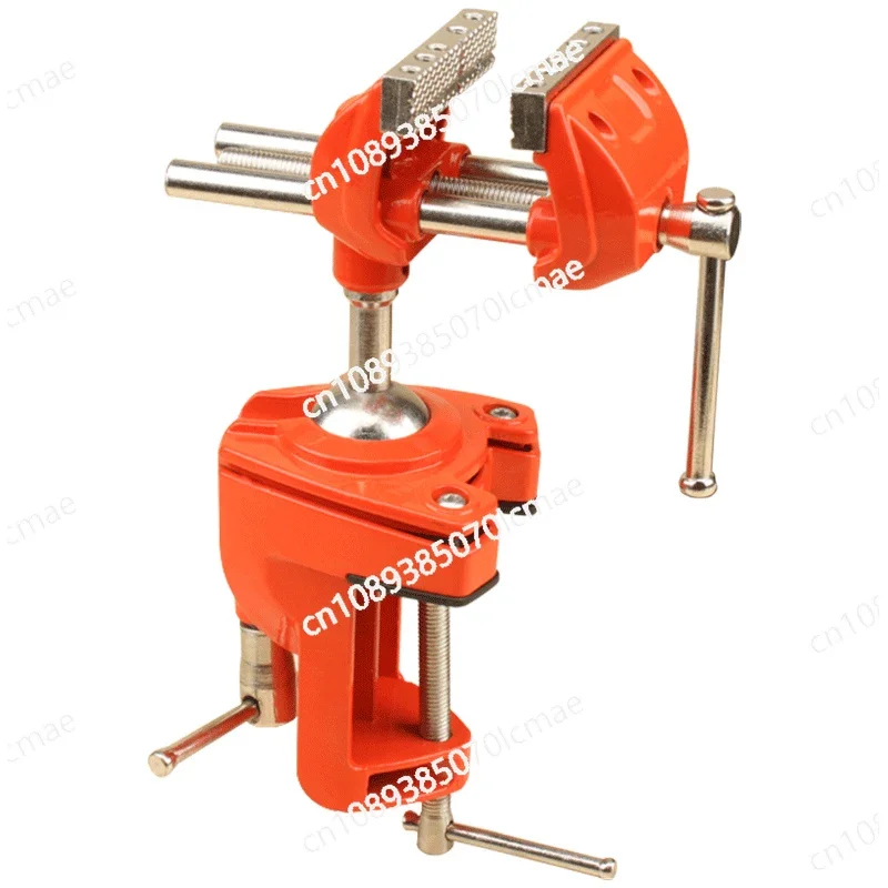 Table Vice, Heavy Duty All-steel Small Pliers, Precision Household Workbench, Multi-functional Fixture, Manual Bench Drill DIY