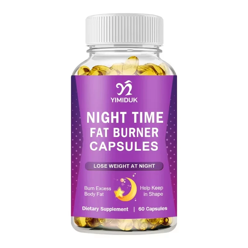 

Night Time Weight Loss Capsules Fat Burner with Melatonin Metabolism Booster Appetite Suppressant Carb Blocker Diet
