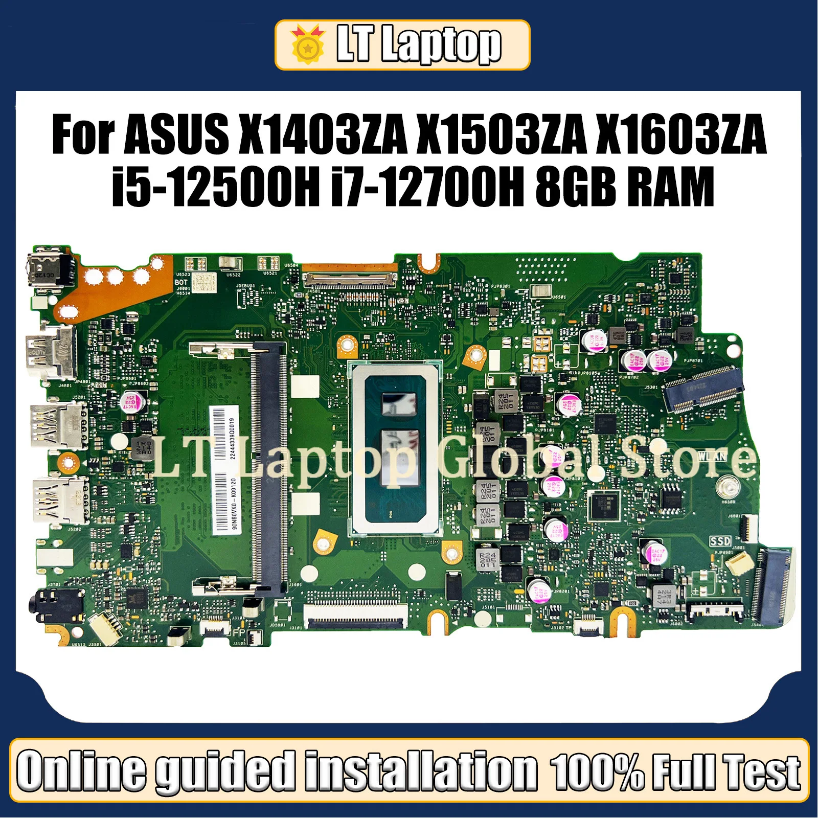 

LT X1403ZA Mainboard For ASUS X1503ZA X1603ZA X1402ZA X1502ZA X1602ZA X1405ZA X1505ZA X1605ZA Laptop Motherboard i5 i7 CPU