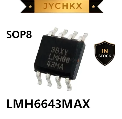 5PCS LMH6643MAX New Original IC SOP8 High Speed Single Operational Amplifier Op Amp Chip Electronic Components In Stock