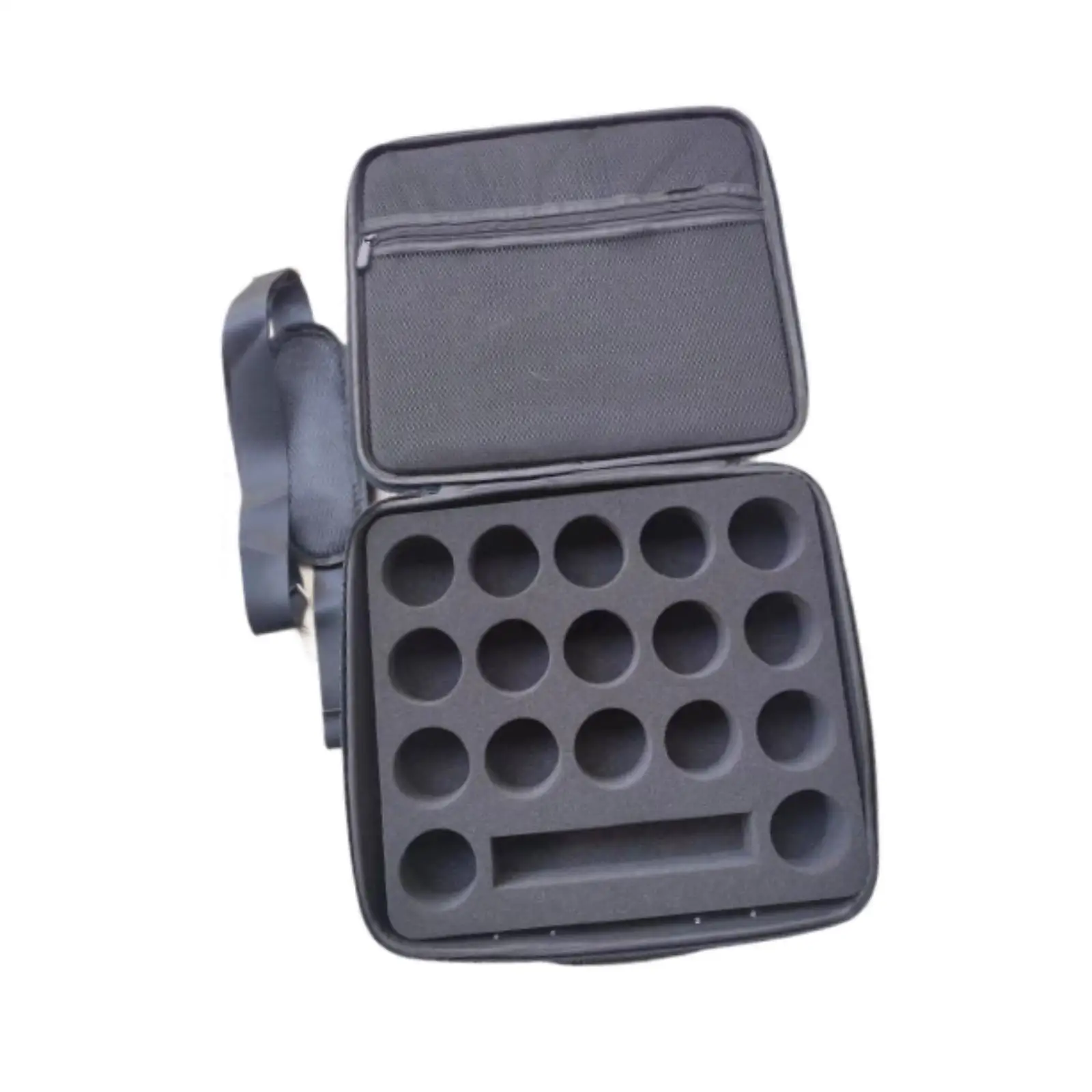 

Billiard Ball Carrying Case Travel Case with Internal Zip Pocket Storage Box