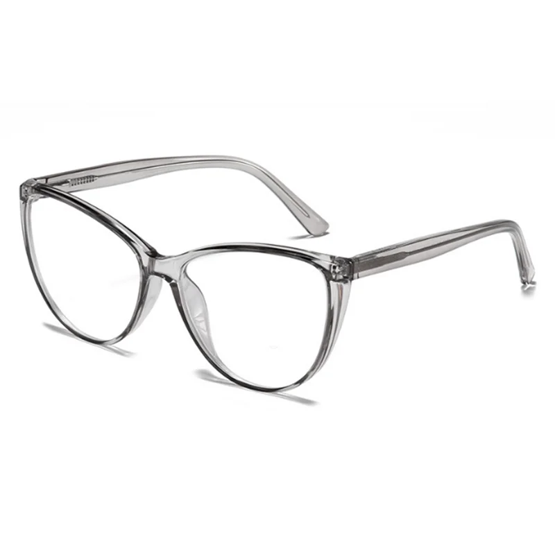 Gafas de ojos de gato Vintage para mujer, montura grande, gafas para miopía, dioptrías menos-1,0-1,5-2,0 To-6,0