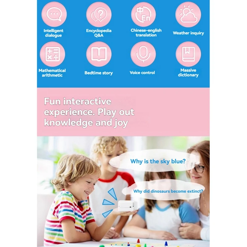 

For Xiaozhi AI Voice Chat Robot Box ESP32-C3 Development Board WiFi AI Box Toy AI Conversation Technology for DIY AI Toy-ABVP