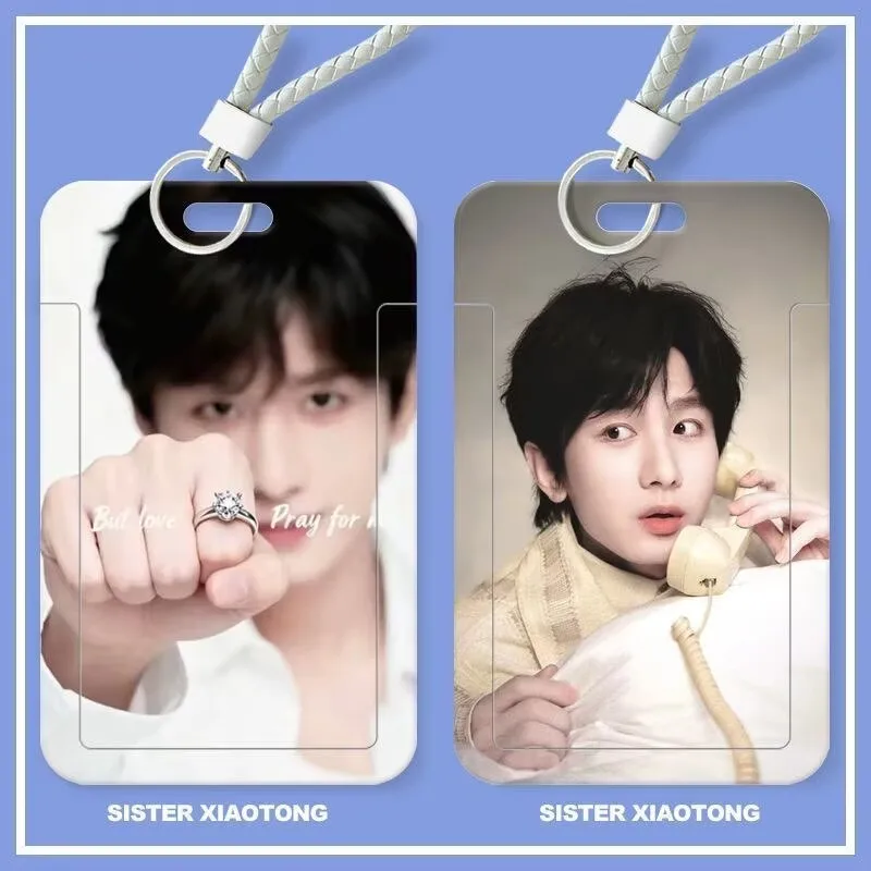 

"Cheng Yi, celebrity, handsome guy, student, slide card holder, meal, bus Card, protective cover, ID Card, access card, female"
